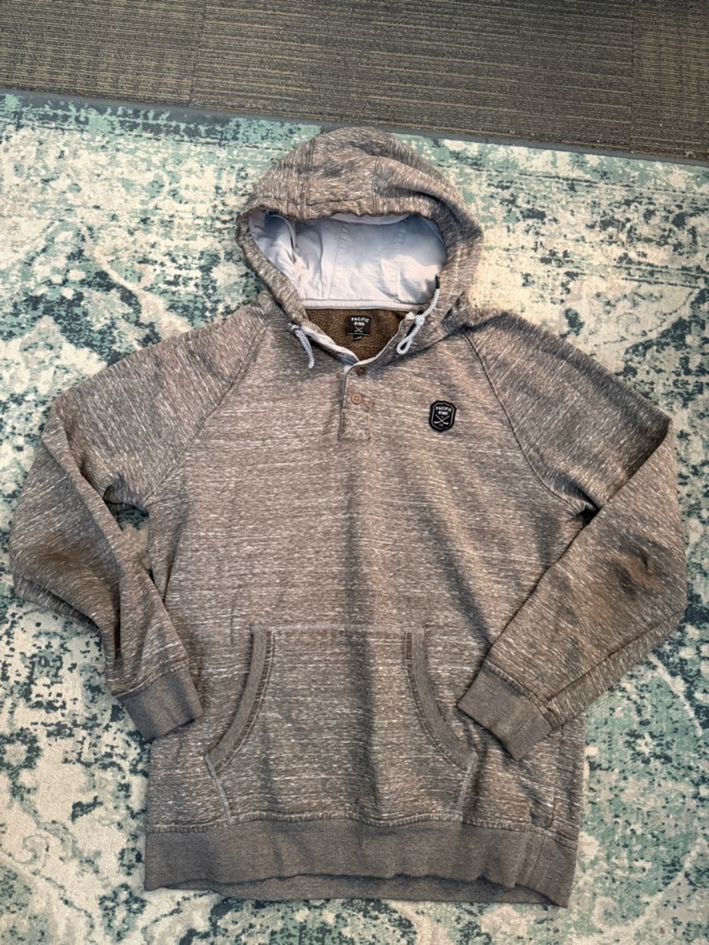 Pacific Rink Hockey Hoodie Rare Sweatshirt  Large